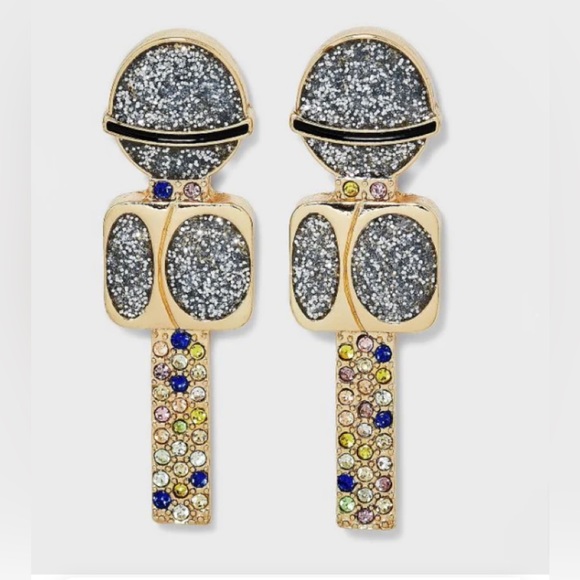 BaubleBar Jewelry - ❌❌SOLD OUT❌❌🆕 “Drop The Mic” Earrings by Sugarfix/Baublebar